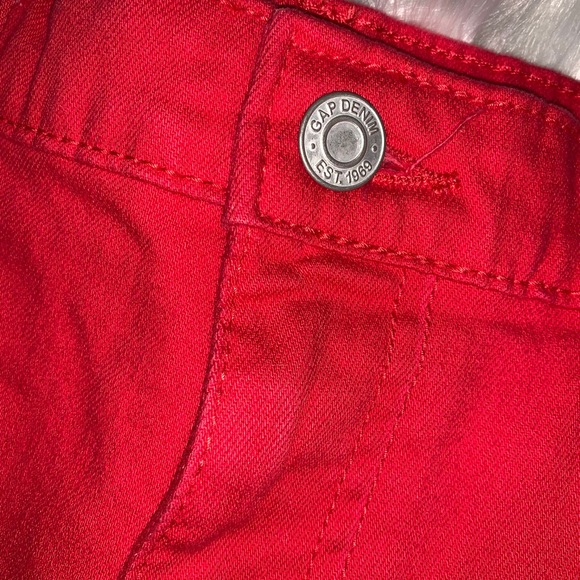 🆕 GAP Red Sexy Boyfriend Shorts - Picture 4 of 4